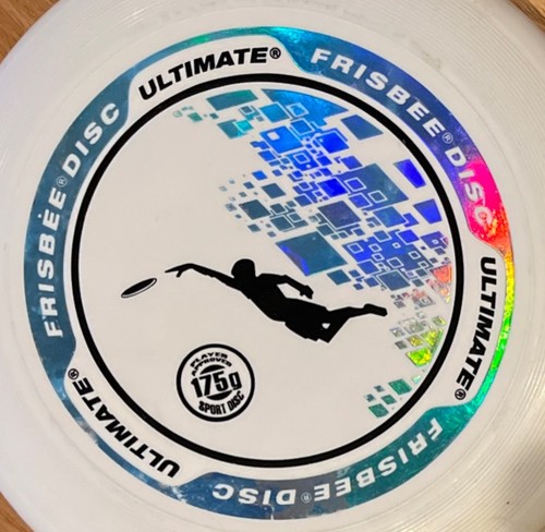 Vintage 11" Wham-O Frisbee Ultimate Player 175 Gramm Sportscheibe mit holografischem Bild - Bild 2 von 4