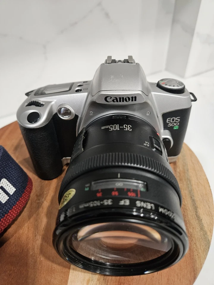 Пленочная камера Canon EOS 500N (Rebel G) + объектив EF 35-105 мм f/3.5-4.5 - металлическое крепление - Изображение 3 из 4