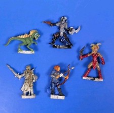 Dungeons  Dragons Chainmail Lot WOTC Reaper, D D Pathfinder Metal OOP B 