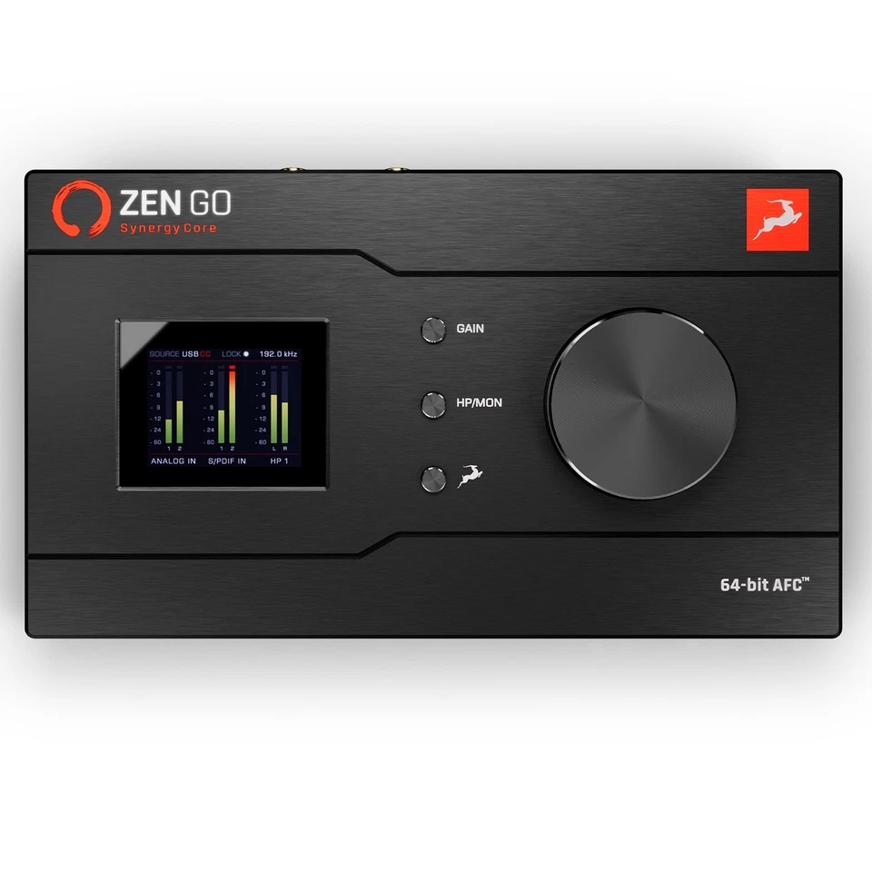 Antelope Audio Zen Go Synergy Core Thunderbolt 3 Bus-Powered Audio Interface - Image 2 of 4