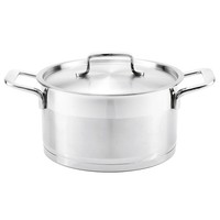 KrüGer Fleischtopf Kreta Ø16Cm Edelstahl, Silber