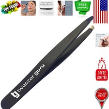 High-Quality Slant-Pointed Tweezers for Ingrown Hair Splinter Removal - Unisex