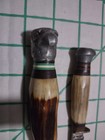 Vintage Solingen Germany Eagle Head Stag Handle Fixed Blade German Knife — photo 8