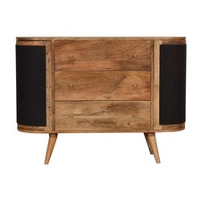 Ebony Weave Harmony Cabinet