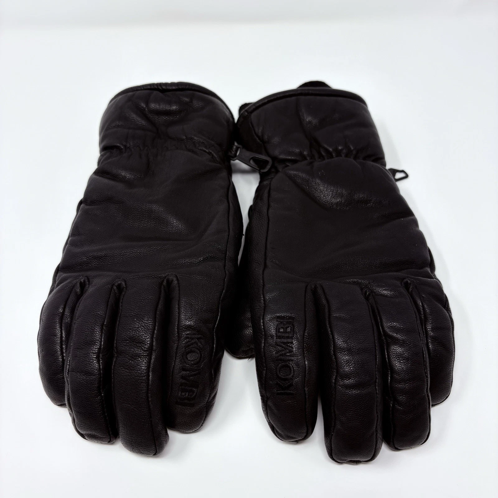 Kombi Leather Men’s Ski Gloves XL Black Leather WinterSnow Insulated