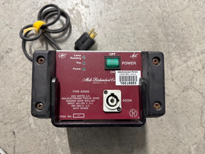 Mole Richardson 400w HMI Ballast