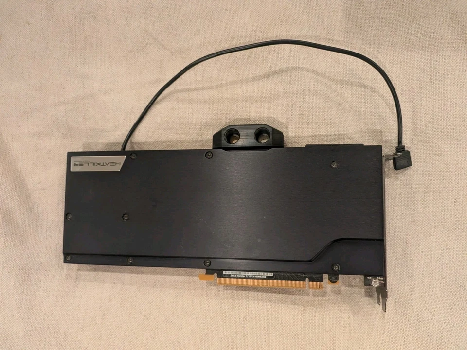 EVGA GTX 1080 Ti FE 11GB + HEATKILLER IV Waterblock + RGB + Original Cooler - Image 2 of 4