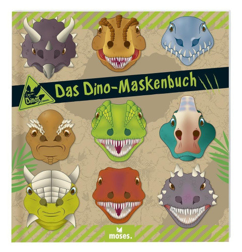 Dino Maskenbuch [German] by Hollander, Silvan
