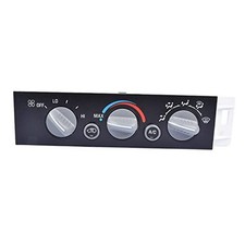 AC Heater Control Panel 599-007 - Without Rear Window Defogger Switch