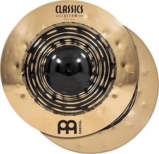 Meinl Cymbals Classics Custom Dual 15 Hihat Cymbal Pair for Drum Set