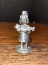 Vintage Hudson Pewter H. Wilson With Baby Figurine #267 1978 Made in USA..