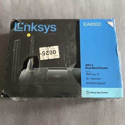 Linksys EA8100 Max-Stream AC2600 Gigabit WiFi Router New