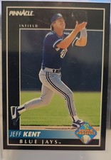 1992 Pinnacle - Jeff Kent #522 (RC)