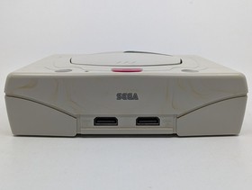 Sega Saturn White HST-3220 NTSC-J Tested w Controller + Touge King the Spirits