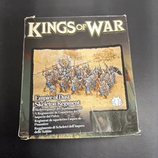Mantic Kings of War Empire of Dust Skeleton Regiment Opened Nos