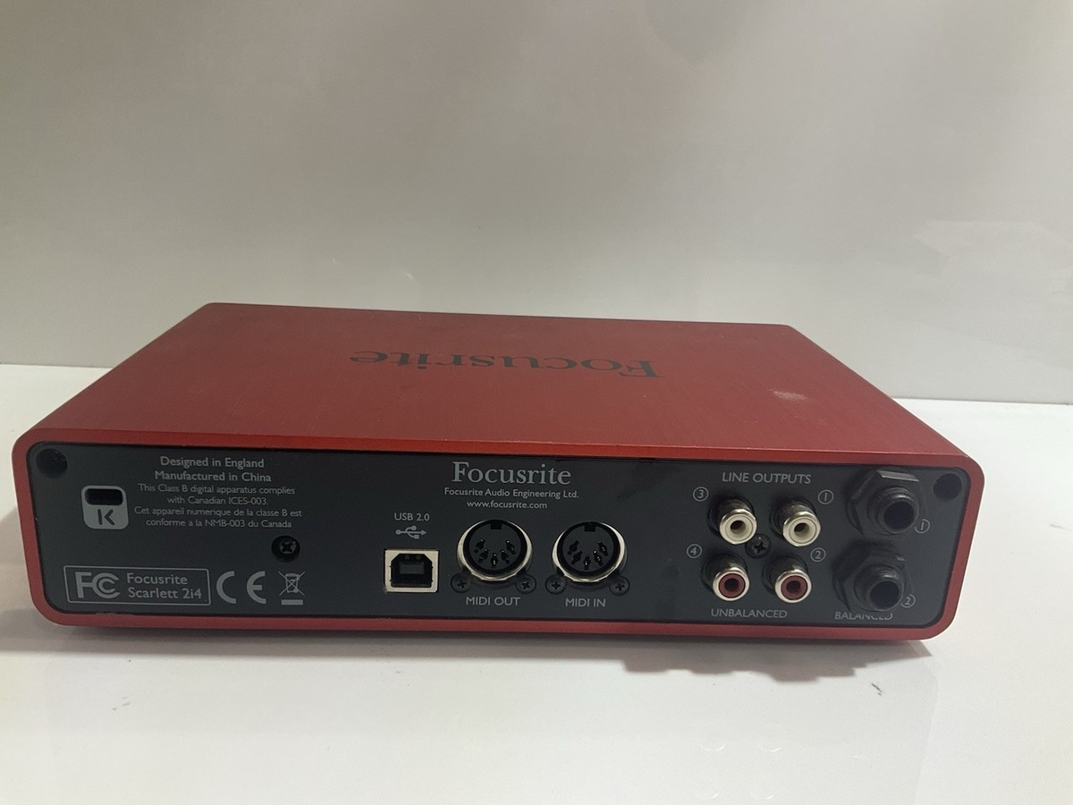 Focusrite Scarlett 2i4 2nd Gen 2 Channels USB Audio Interface | eBay