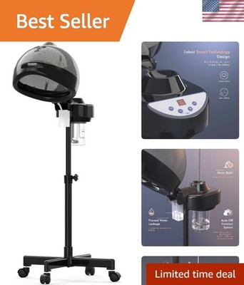 Professional Standing Hair Steamer with Micro Mist for Deep Conditioning Care