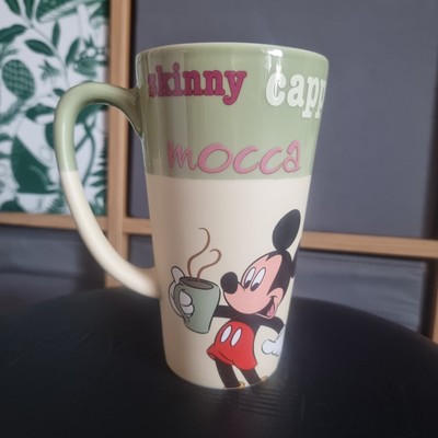 Disney Store Mickey Mouse Latte Tasse ~ selten ~ Sammlerstück
