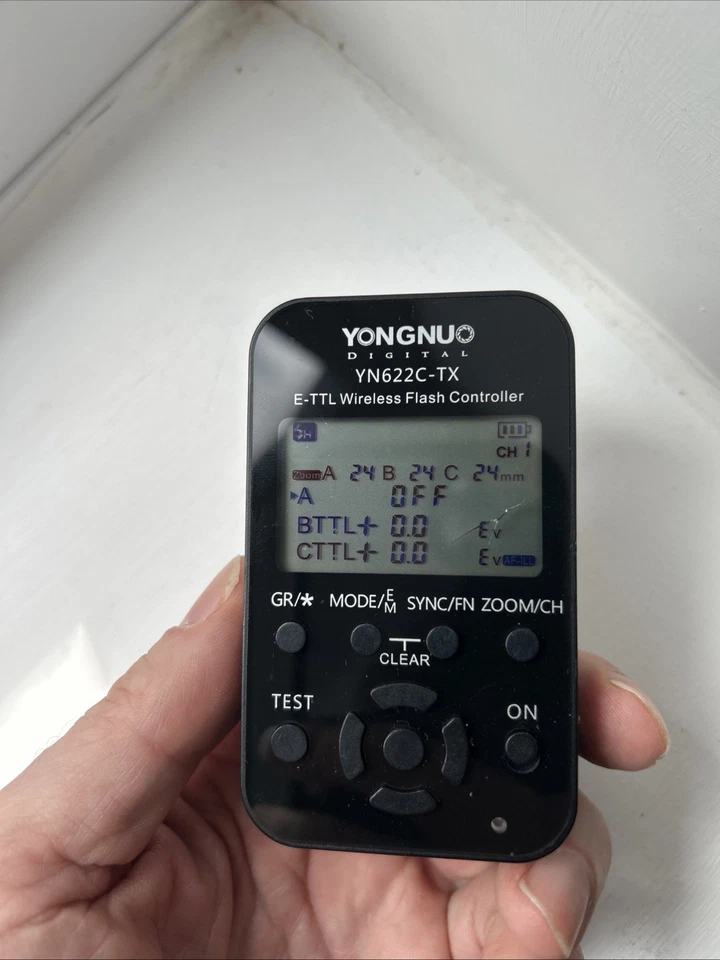 Yongnuo YN622C-TX E-TTL Wireless Flash Controller | Fully Working Condition. - Image 2 of 4