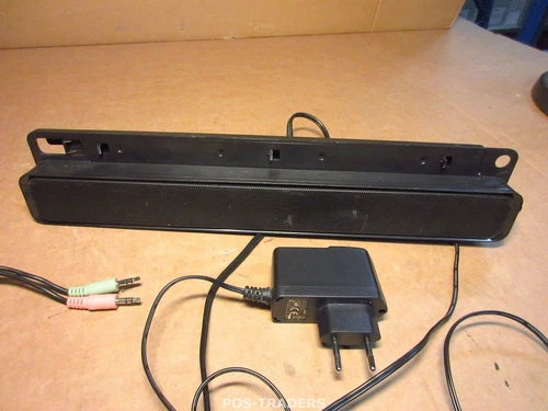 IBM LENOVO ThinkVision Flat Monitor SOUNDBAR SPEAKERS 45K1600 45K1262 INCL PSU