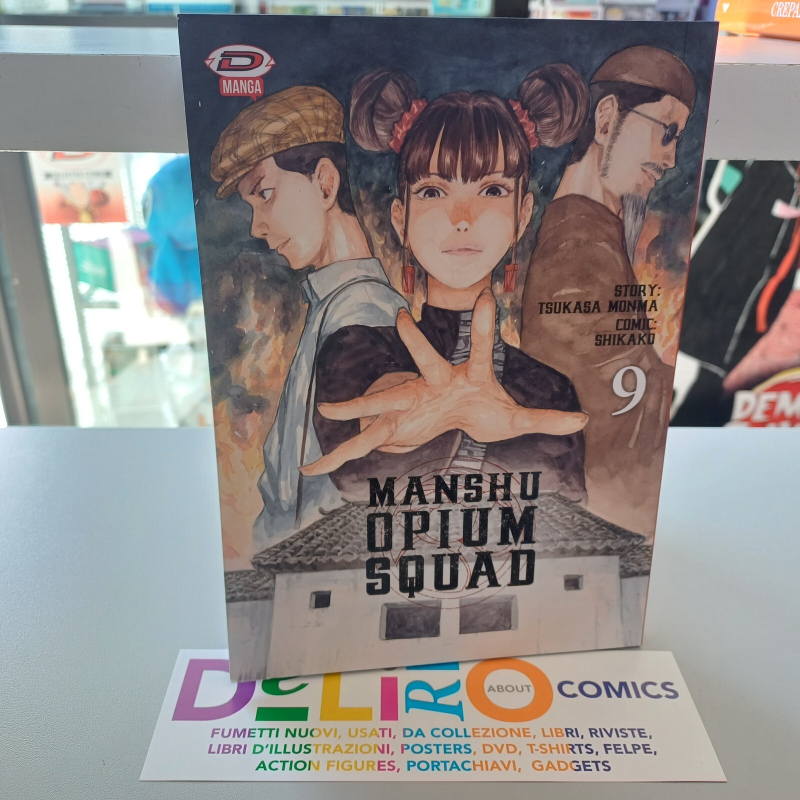 MANSHU OPIUM SQUAD N.9 Ed. DYNIT SCONTO 5%