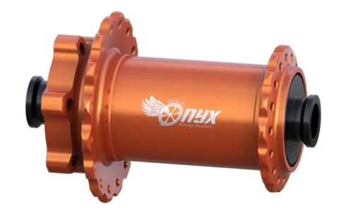 Onyx Vesper MTB ISO Hubs (pair) - 100/28h Front - 142/32h XDR Rear - Orange