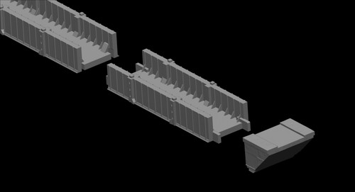Bridge H0 scale trains viaduct of the Polvorilla Argentina File for 3D Printing - 第 18/23 張圖片