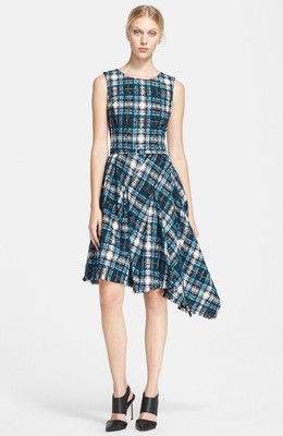 oscar de la renta asymmetric dress 20SBN main image 1