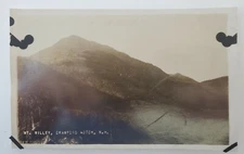 Crawford Notch, NH Mt. Willey Putnam Real Photo RPPC Postcard H56
