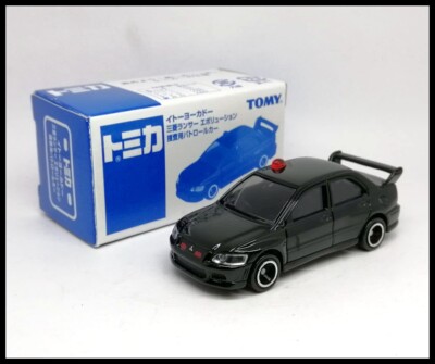 TOMICA Mitsubishi Lancer EVO Evolution VII GT-A Police Car 1/60