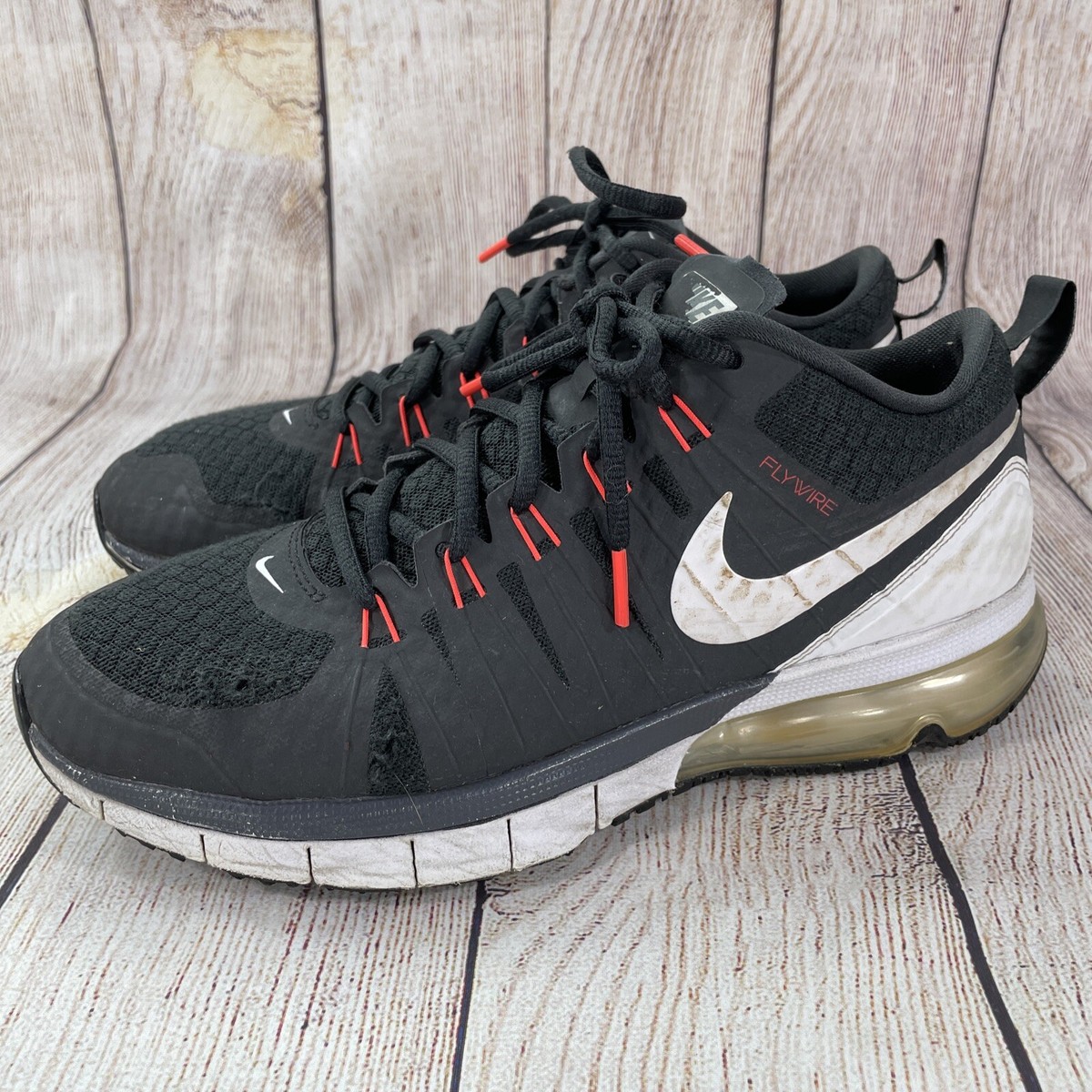 Nike Air Max TR180 Flywire Dove Grey Graphite Black Mens Size