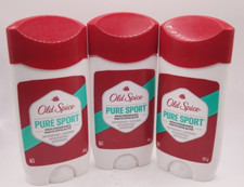3 Pack Old Spice Men's High Endurance Pure Sport Deodorant Stick 85g New
