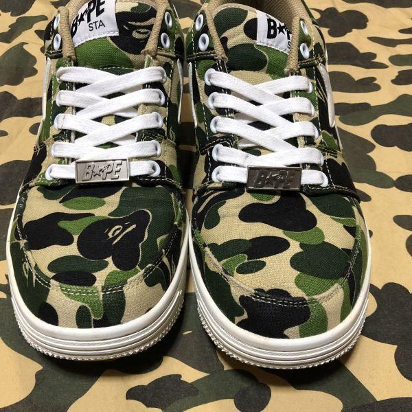 A BATHING APE Men 9.5US BAPE STA Abc Camo Us9.5 27.5Cm Excellent 