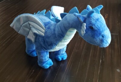 Russ Blue Dragon Walking Plush w/ Sound Stuffed Animal Approximately 20'' Long 