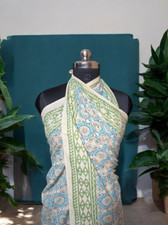 Cotton Sarong Geometric Print Swimming Sarong - 72x44 Inch Beach Wrap, Cover Up