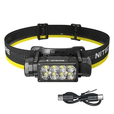 Nitecore HC65 UHE 2000 Lumen USB-C Rechargeable Headlamp