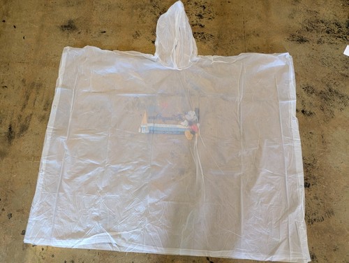 Disney Parks Mickey Mouse Clear Rain Poncho Adult And Kid Hood Walt Disney World - Picture 3 of 6