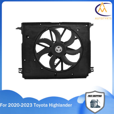 Fit For Toyota Highlander 2020-2023 16360-F0100 Radiator Cooling Fan Assembly