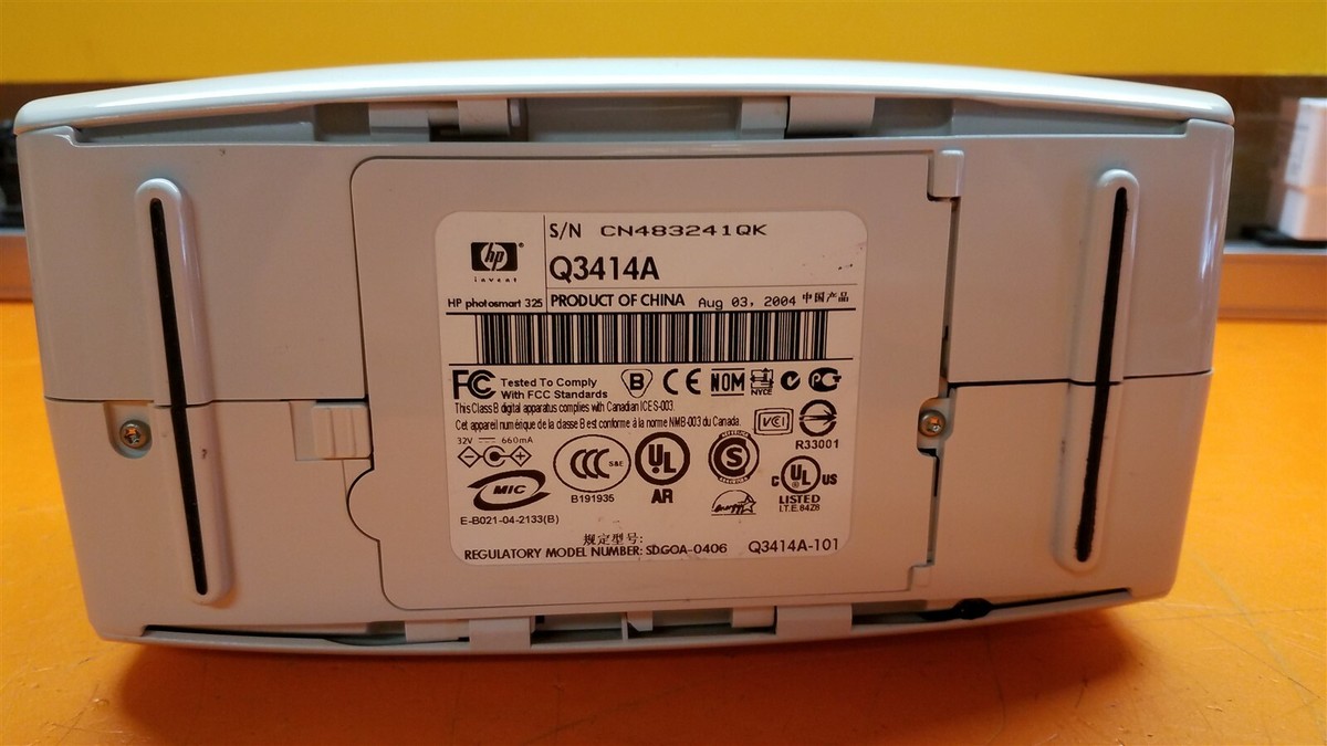 OA機器 HP PHOTOSMART325 HP Photosmart 325 Digital Photo Inkjet Printer 829160417660