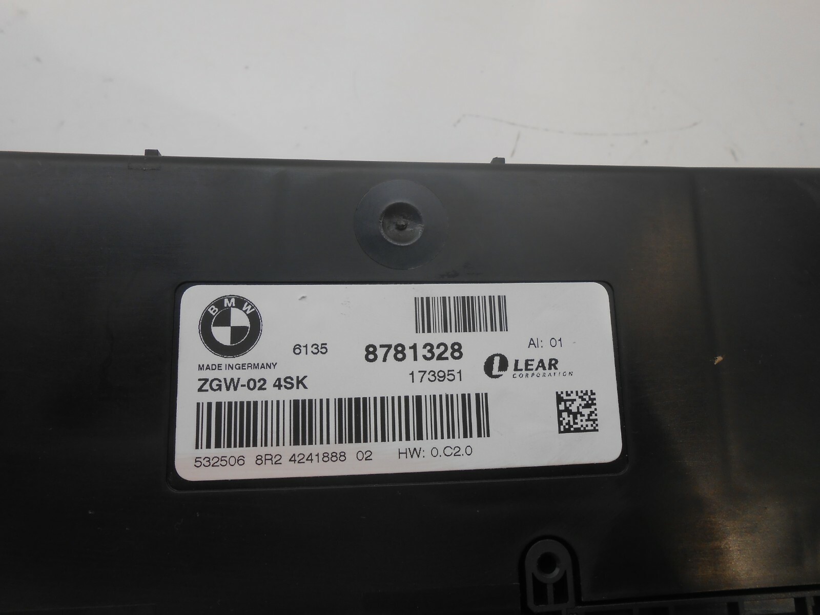 BMW BODY GATEWAY CONTROL MODULE OEM 8781328 ZGW024SK SH0261 | eBay