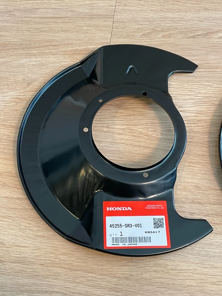 Honda Genuine Civic EG6 EK4 CR-X EG2 Front Brake Splash Guard Pair OEM JDM Foto 3 de 4