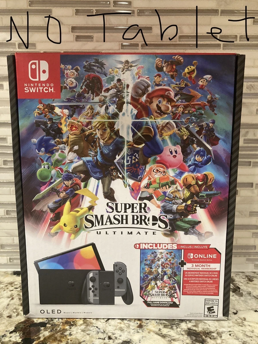 Nintendo Switch Super Smash Bros. Joy con Dock Game Bundle NO