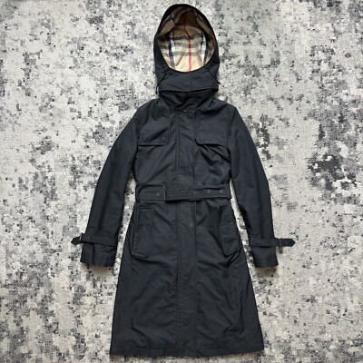 80's【Burberrys Black Trench Coat】 Vintage Burberry Trench Coat Vintage London Men's Unisex