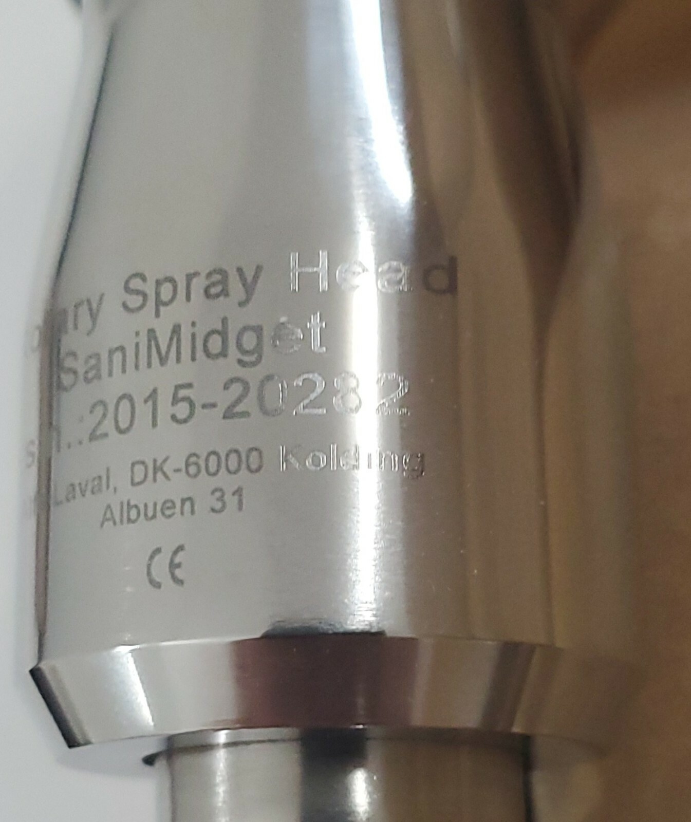 *NEW* Alfa Laval TE10B10091 Rotary Spray Head 1" SaniMidget 360 Degree