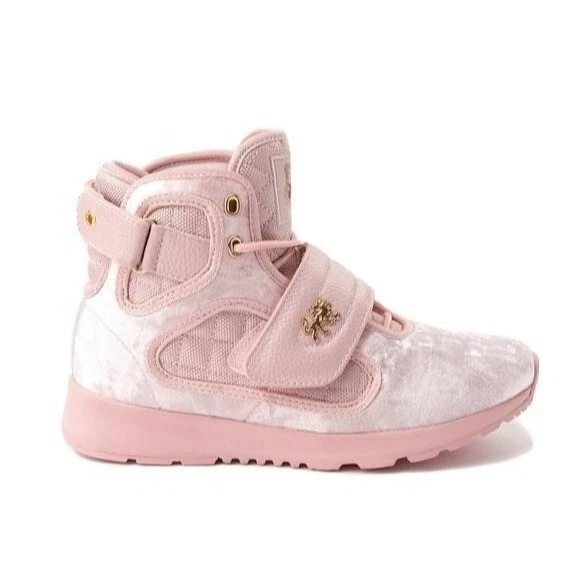 Zapatillas altas Vlado Footware Atlas III de terciopelo para mujer, rosa, talla 7 Foto 2 de 4