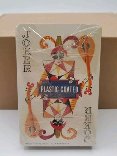 Vintage Western Publishing Co Playing Cards - Retro Pattern - 2 Decks Sealed - Picture 4 of 10