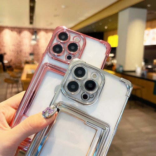 Funda tipo billetera con ranura para tarjeta de crédito a prueba de golpes para iPhone 14 15 Pro Max 11 12 13 - Imagen 8 de 11