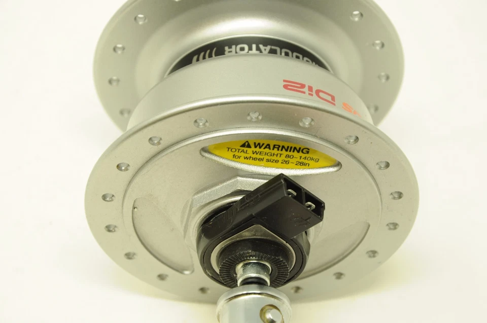 SHIMANO NEXUS Di2 DH-3RB1 FRONT WHEEL DYNAMO HUB ROLLER BRAKE 36 SPOKE HOLE - Image 3 of 3