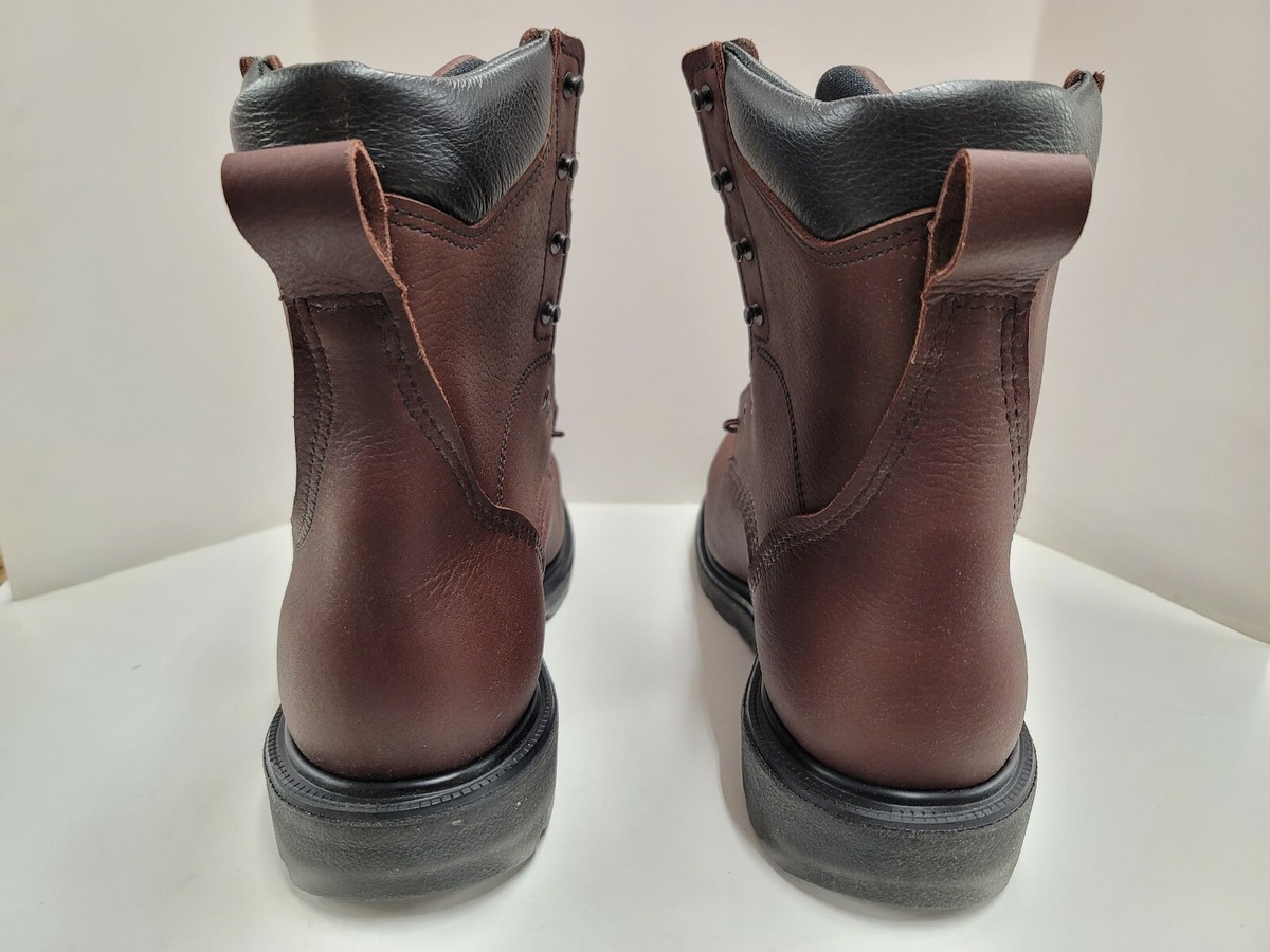 Red Wing Shoes #2408 Dark Brown Boots RED WING Steel Toe Electrical Hazard Resistant Leather Boots  main image 3