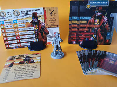 Bounty Hunter Eddie - Iron Maiden Zombicide Invader + Zombicide Undead or Alive